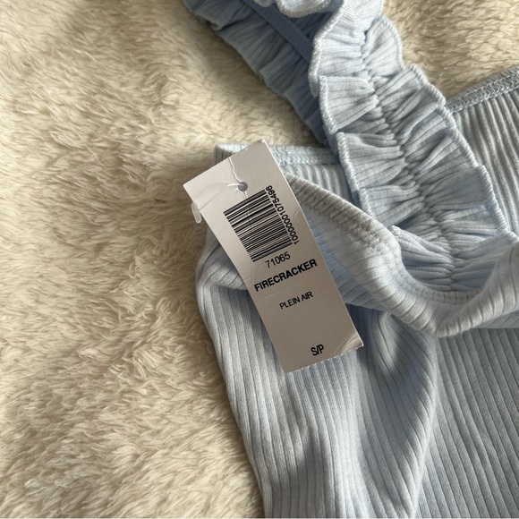 Sunday Best Baby Blue Bodysuit - Picture 6 of 6